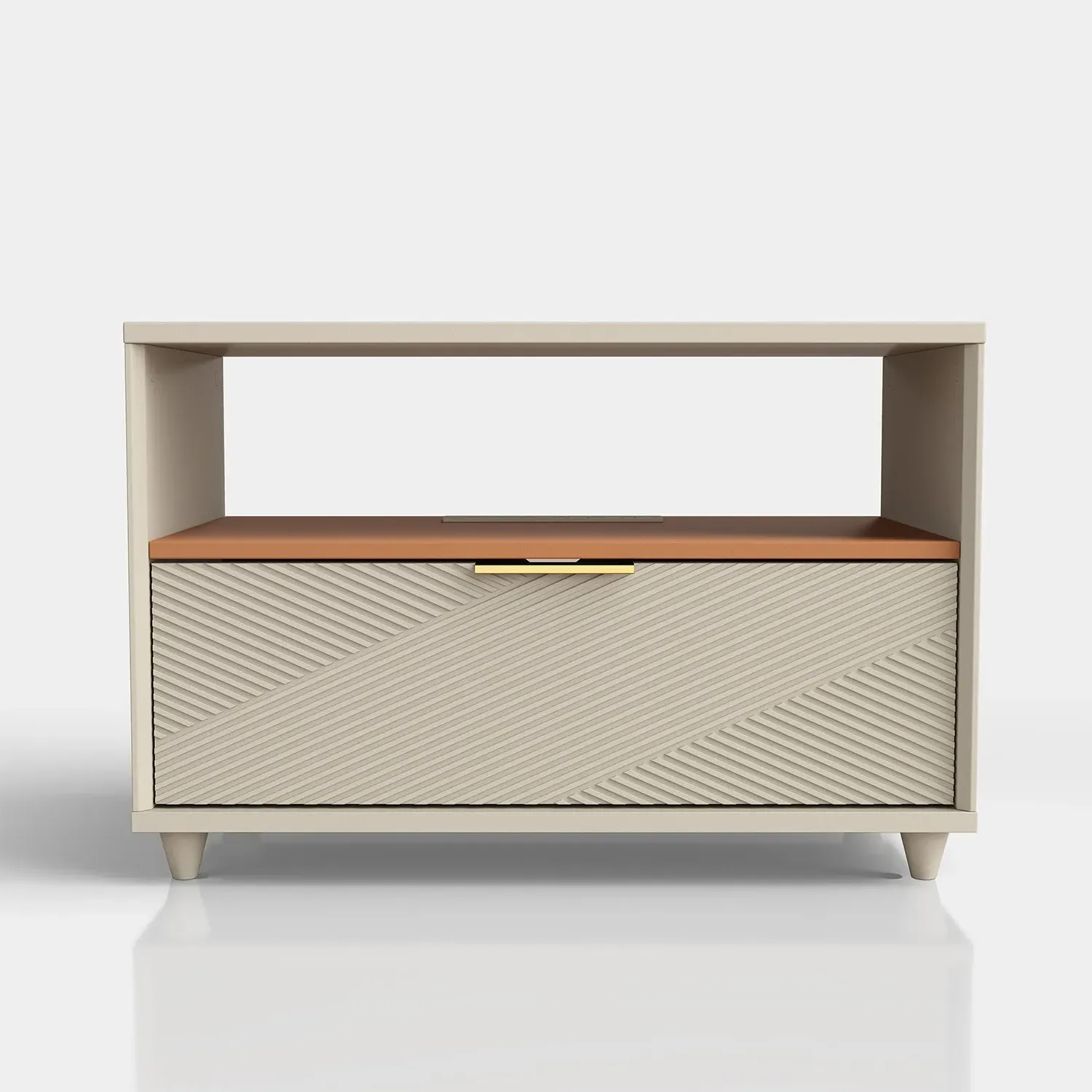 Solmere Single Drawer Media Unit image