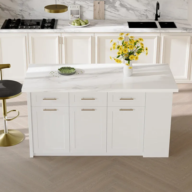 Sophie Kitchen Cabinet Table with Storage image