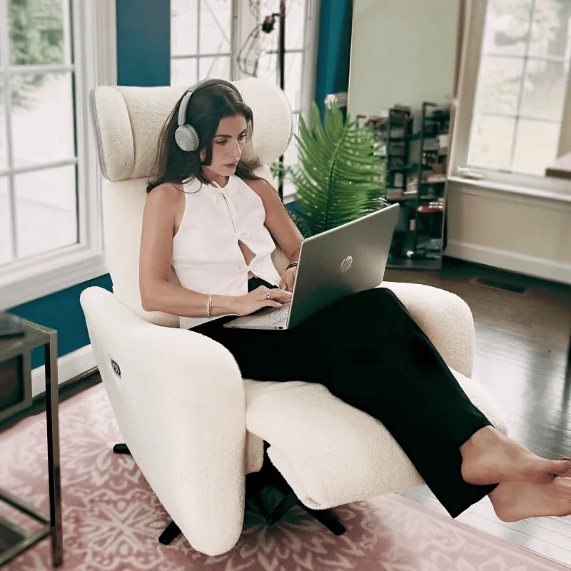 SwanSing Swivel Power Zero Gravity Recliner Chair