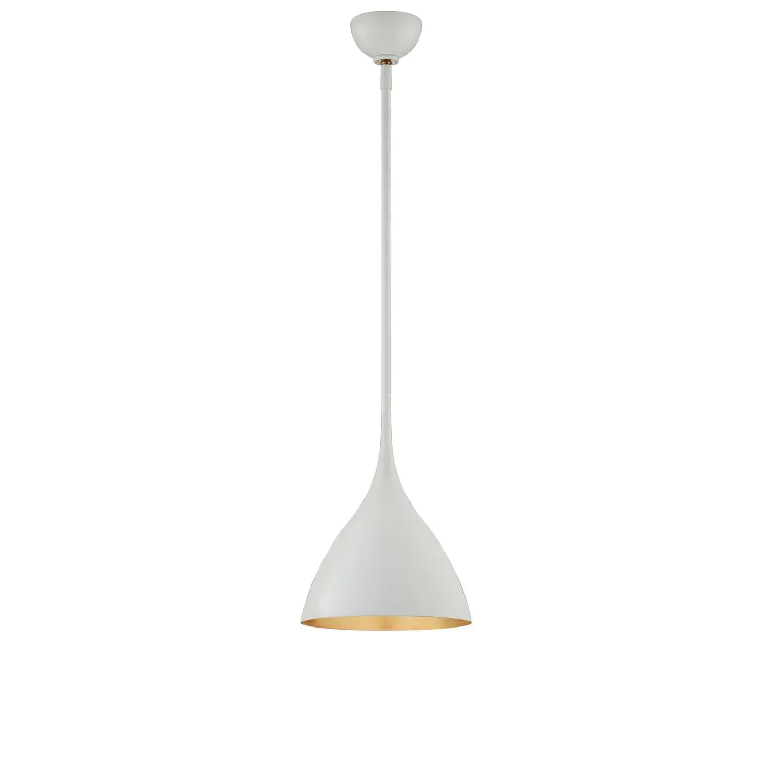 Small Agnes Pendant Light - White, Plaster product