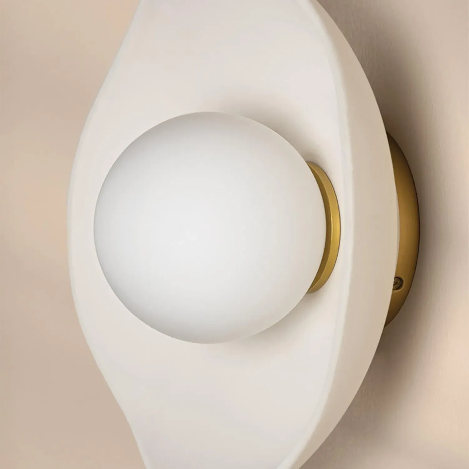 Bacia Wall Light - White, Ceramic alternate view