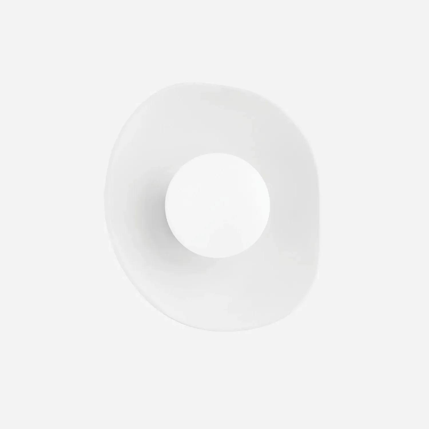 Bacia Wall Light - White, Ceramic product