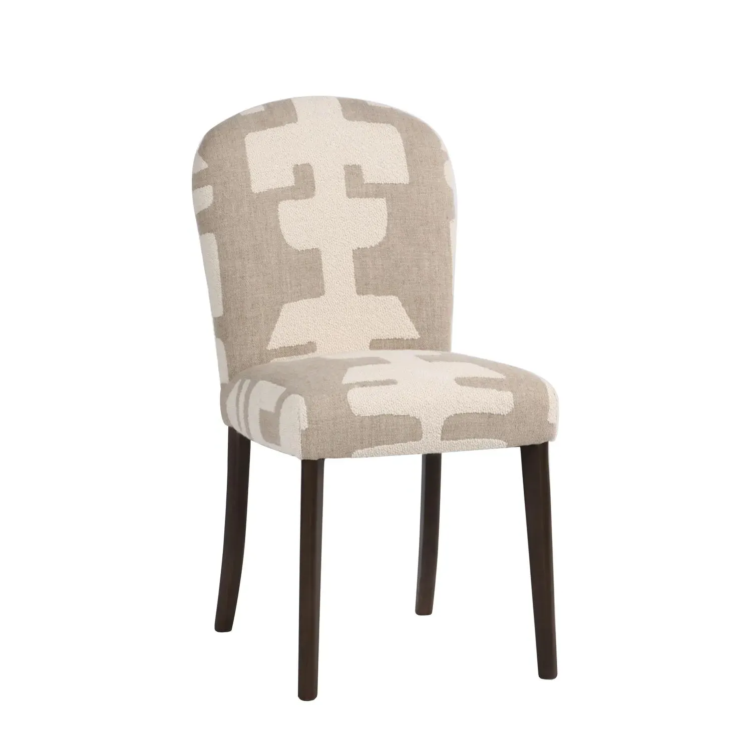 Bakewell Dining Chair - Peru Ivory by Andrew Martin, alternate view
