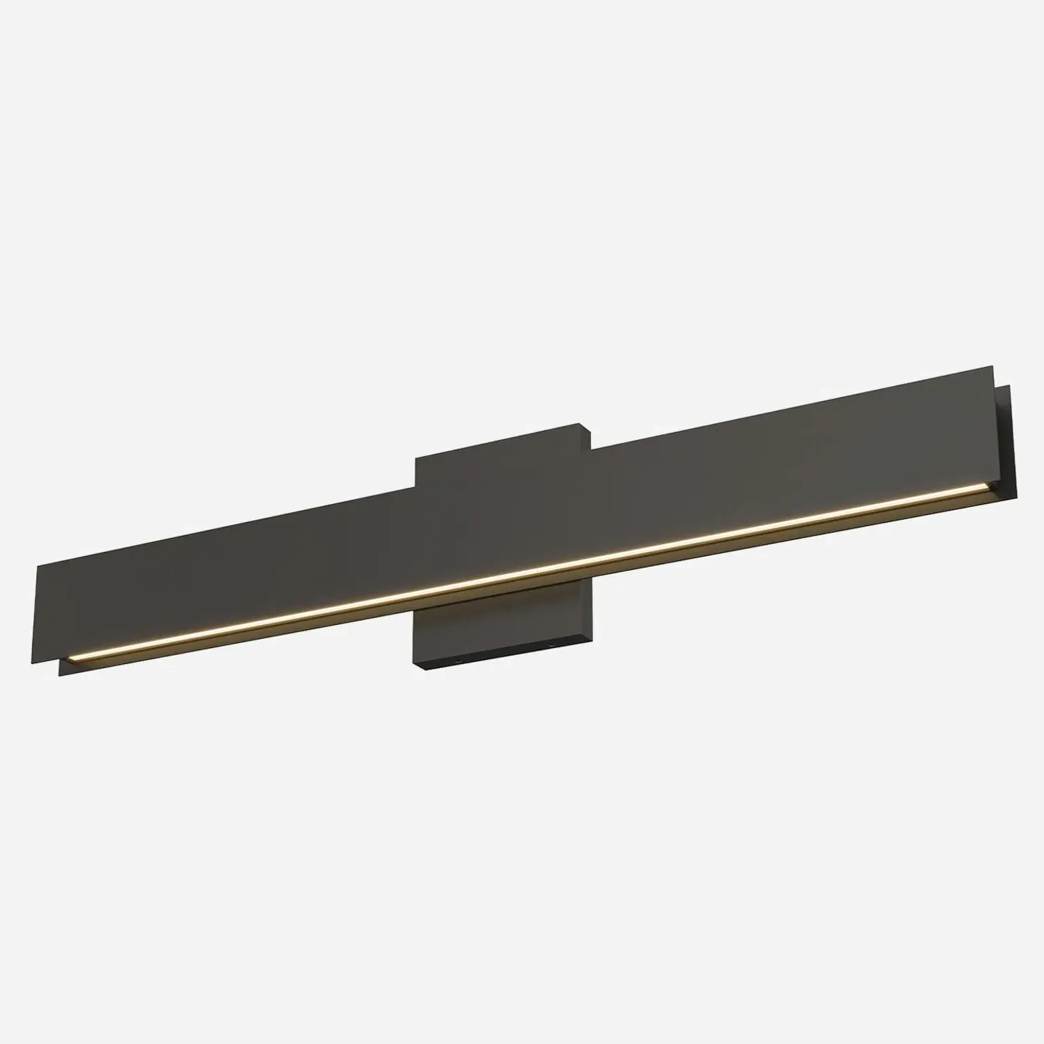 Bau Wall Light with LED - Black, Metal product