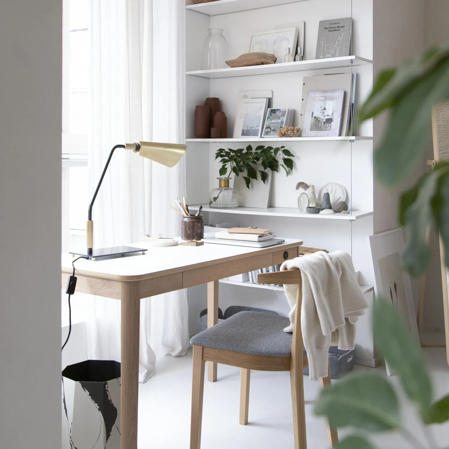 Bowery Desk Lamp - Black, Bronze alternate view
