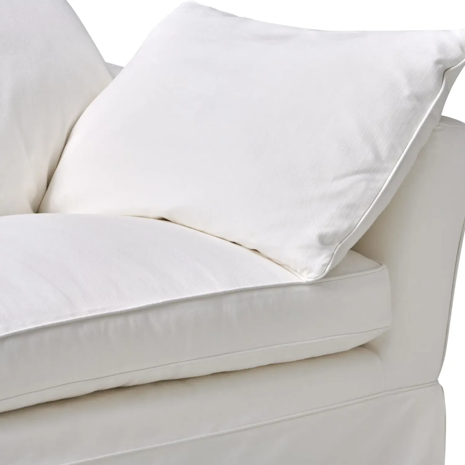 Cadogan Sofa - White, Cotton alternate view