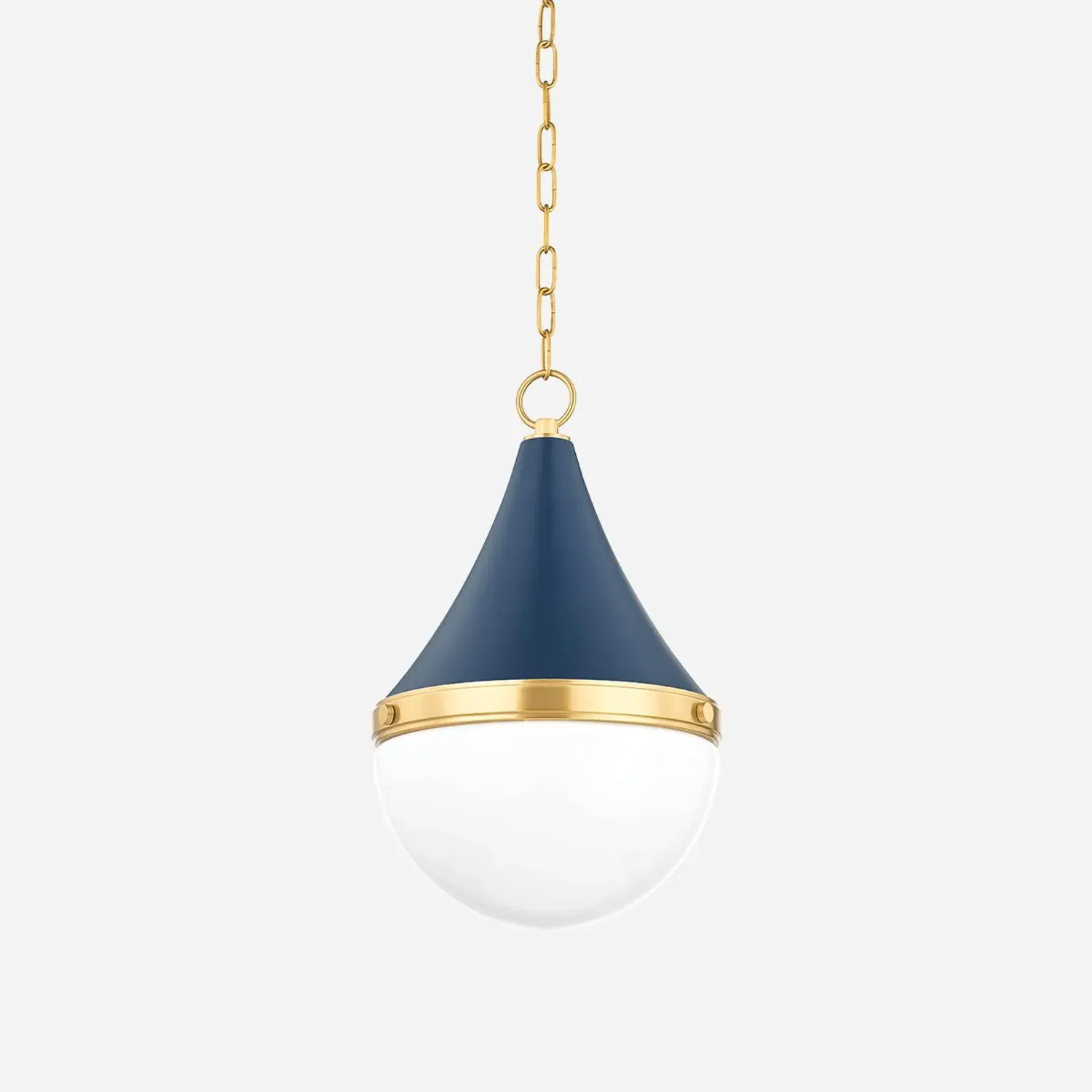 Ciara Pendant Light - Soft Navy, Metal product
