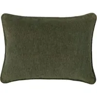 Cinema Rectangular Cushion - Olive, Velvet by Andrew Martin, image 3