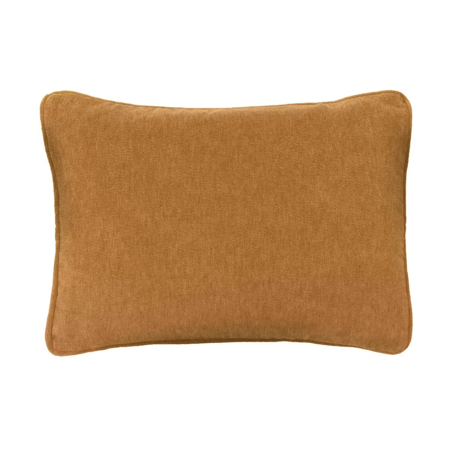 Cinema Rectangular Cushion with Sustainable Feather Fill - Butterscotch, Velvet product