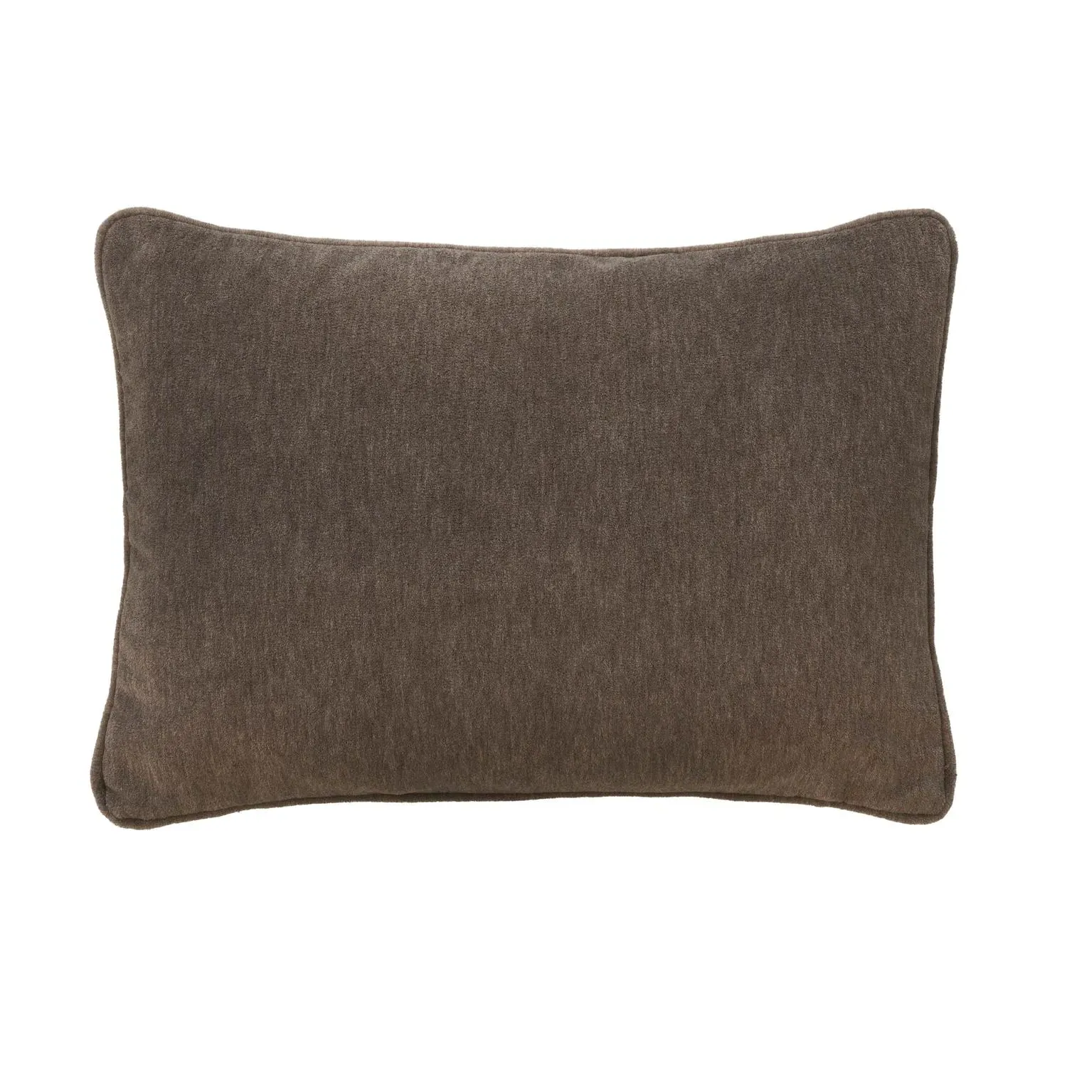Cinema Rectangular Cushion with Sustainable Feather Fill - Cola, Velvet product