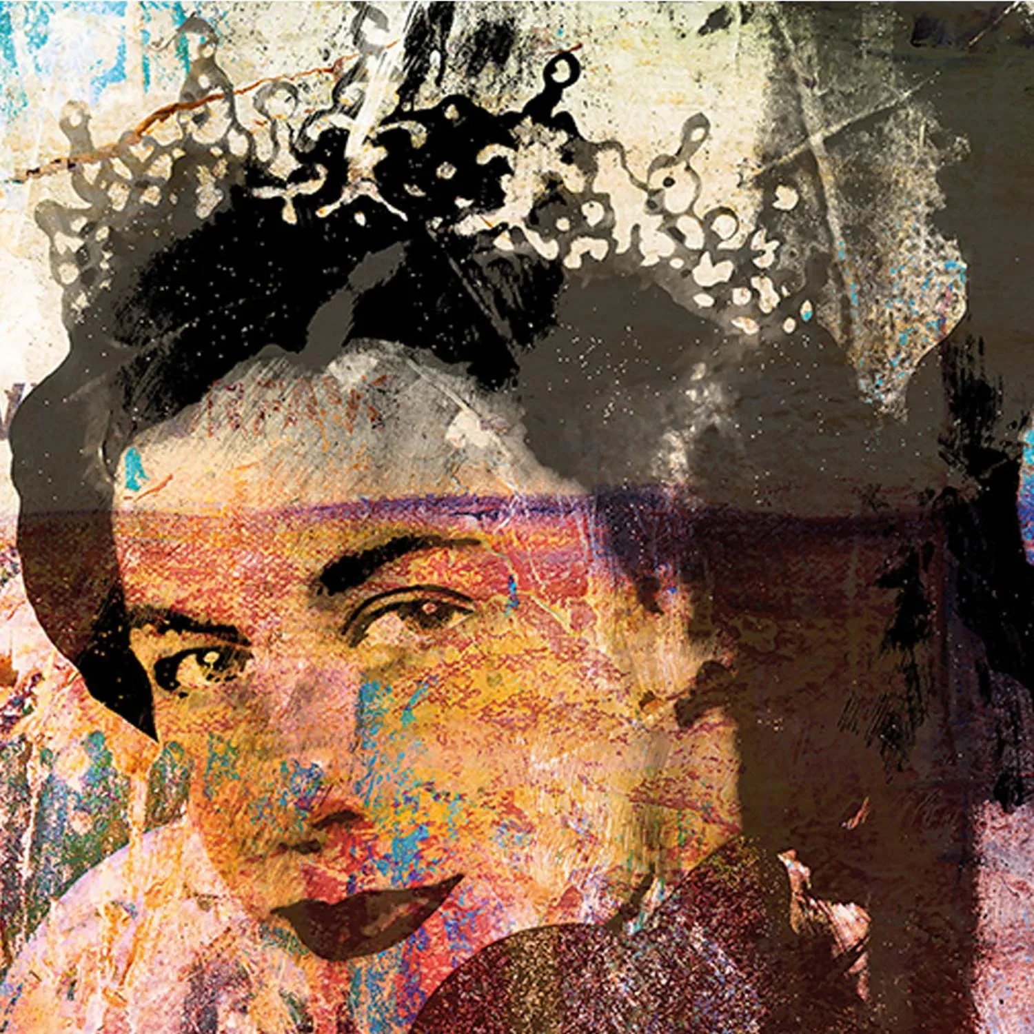 Crown Sisters Plexiglass Artwork by Alain Delvoye - Multicoloured product