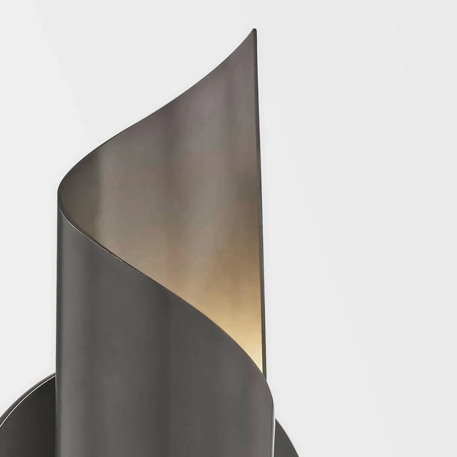 Curved Wall Light - Bronze, Metal alternate view