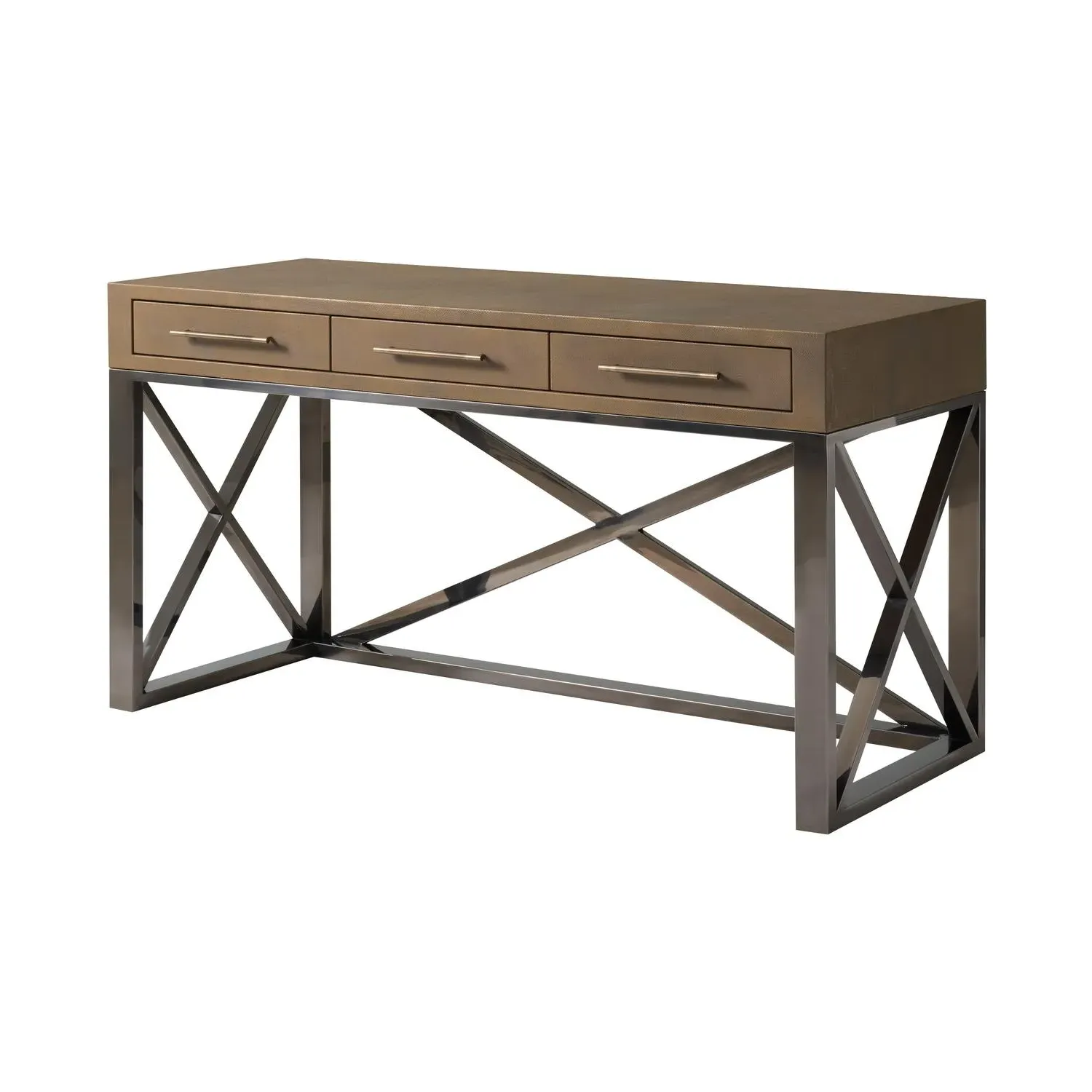 Da Gama Desk - Bronze, Shagreen by Andrew Martin