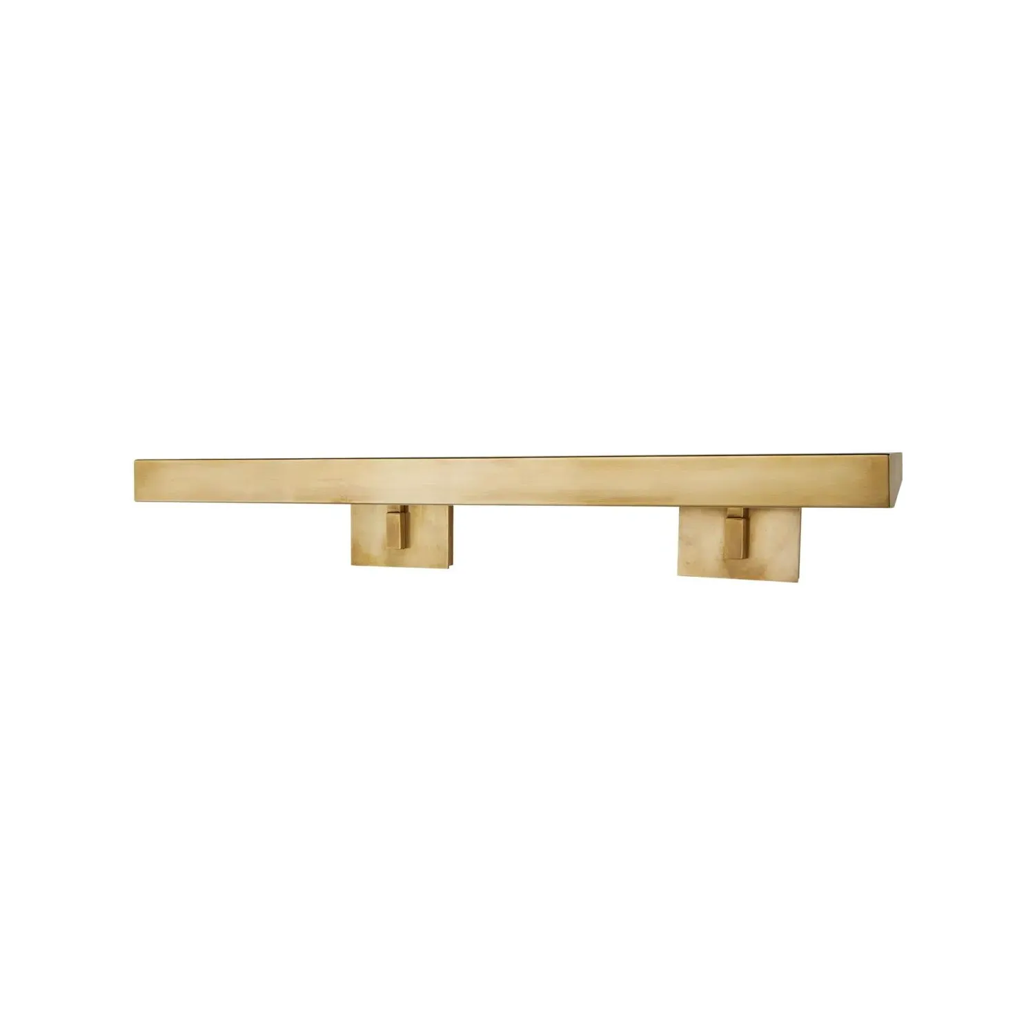 Double Picture Light Small - Brass, Metal product