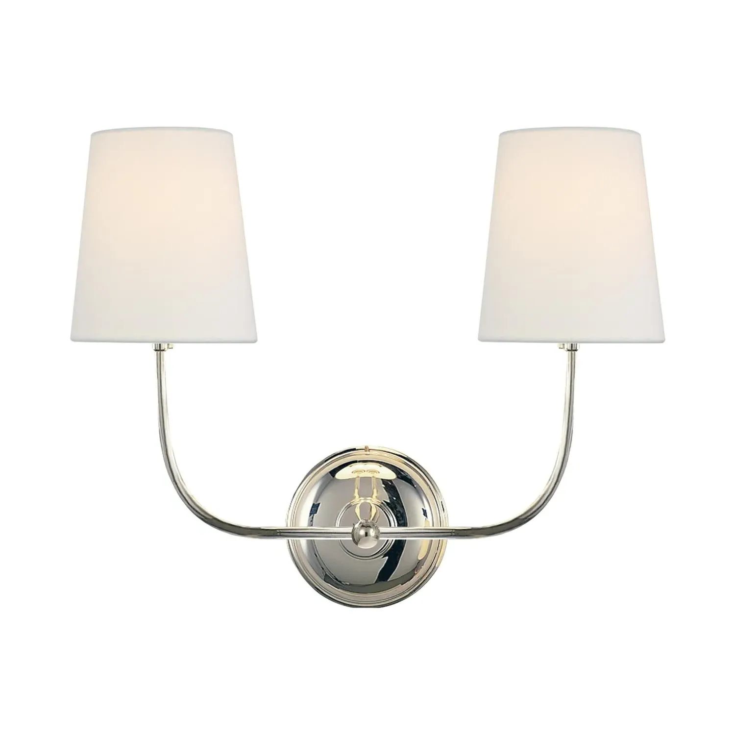 Double Wall Light - Polished Nickel product