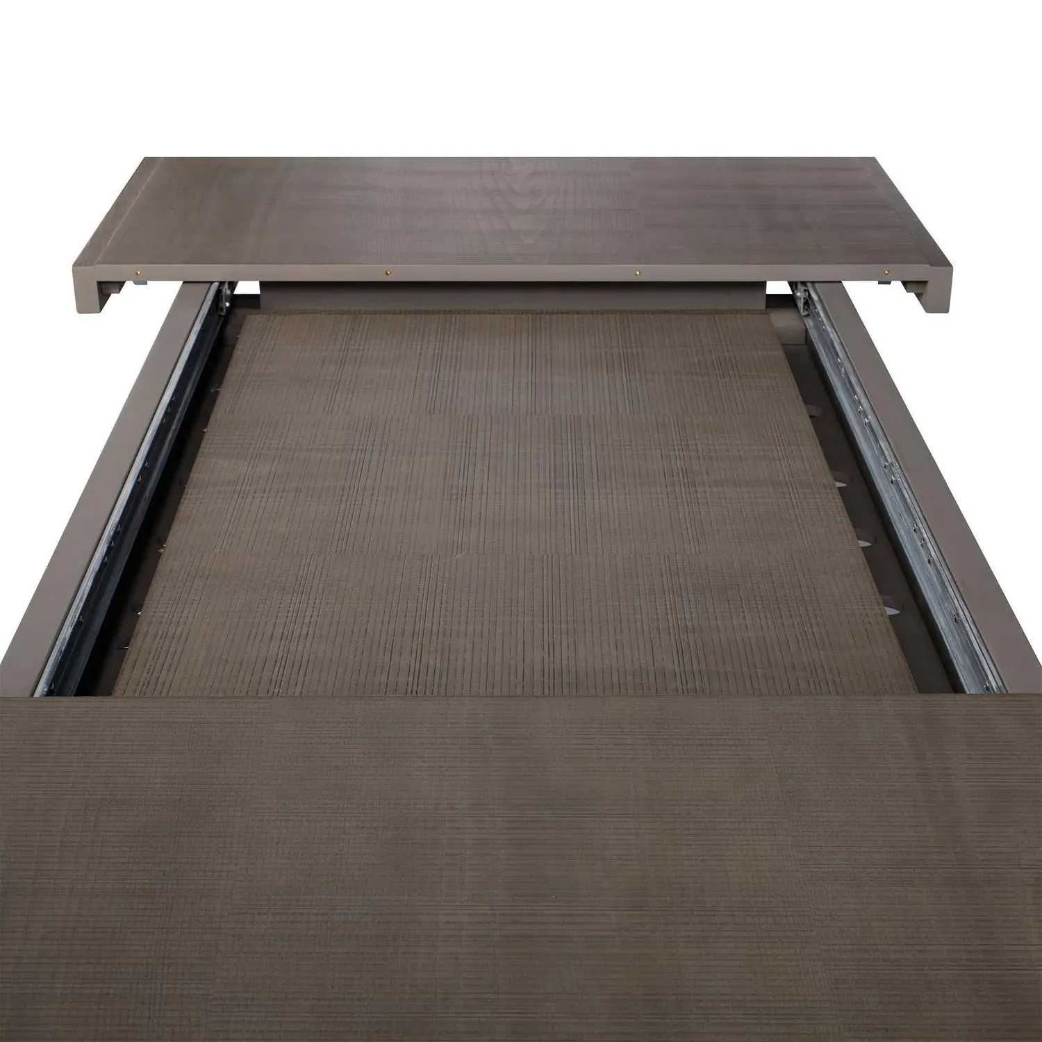 Extending Dining Table - Grey, Ash Veneer alternate view
