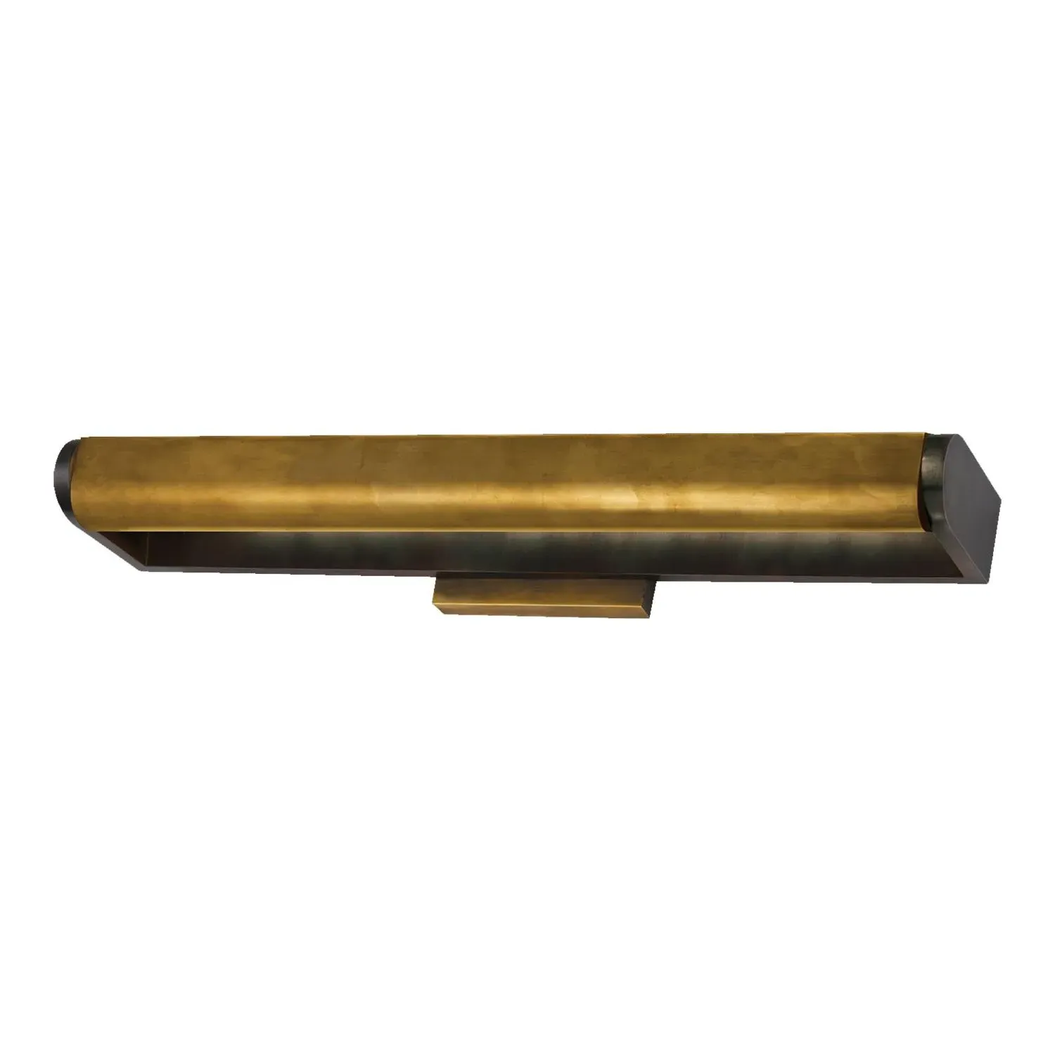 Extra Large Picture Light with Pivoting Shade - Bronze, Metal alternate view