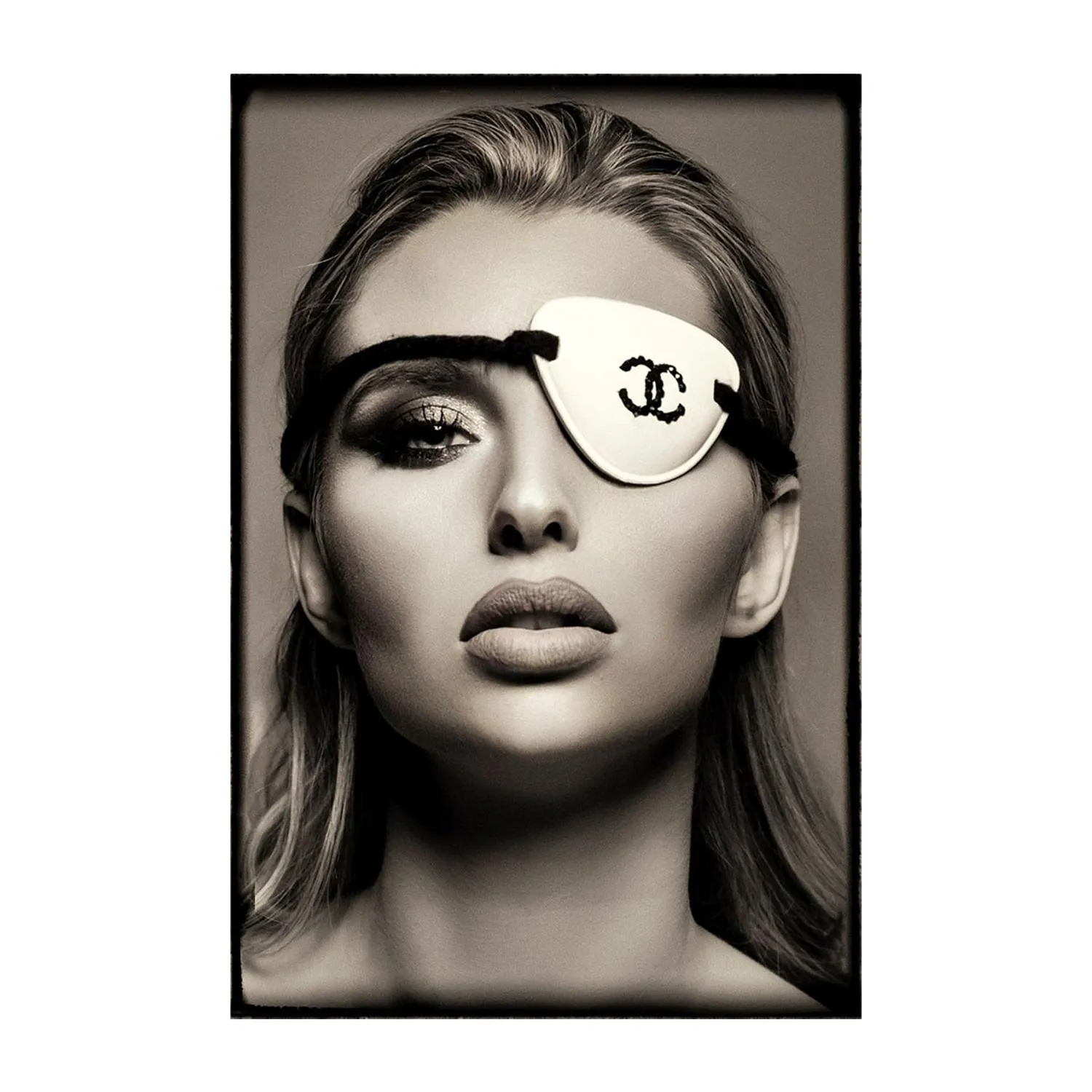 Fashion Statement Chanel Wall Art - Monochrome, Plexiglass product