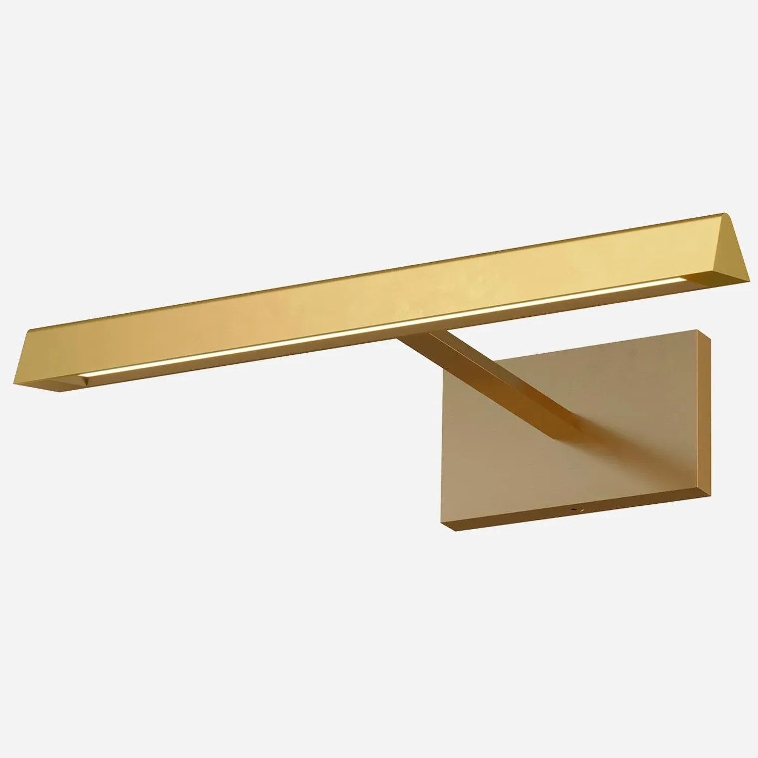 LED Picture Light - Natural Brass, Metal product