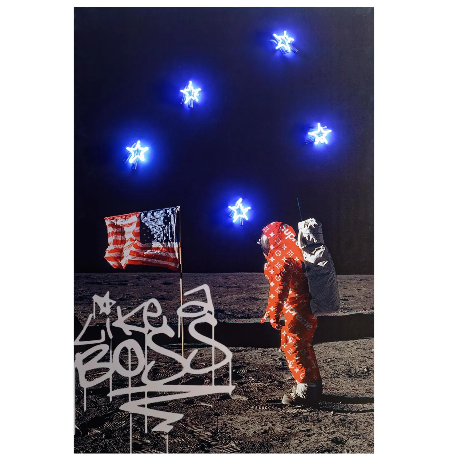 Like A Boss Neon Artwork - Aluminium, Glass Neon product