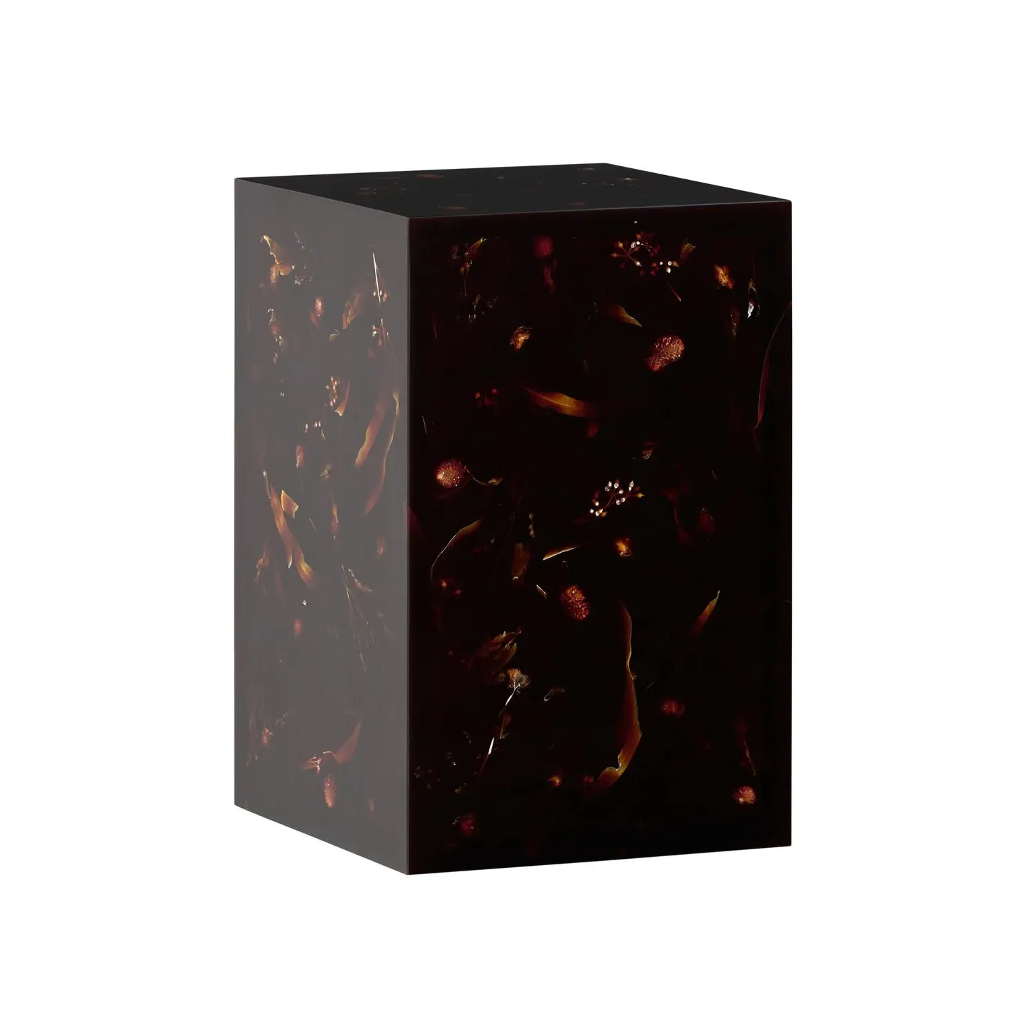 Lychee Cube Side Table by Andrew Martin, alternate view