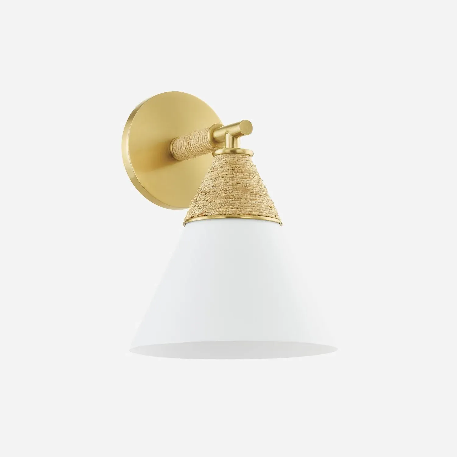 Mica Wall Light - Brass product