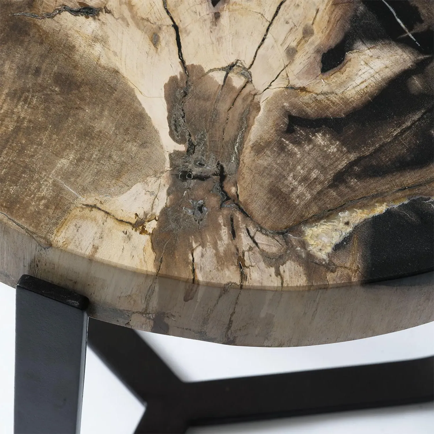 Nesting Side Tables Set - Natural, Petrified Wood alternate view
