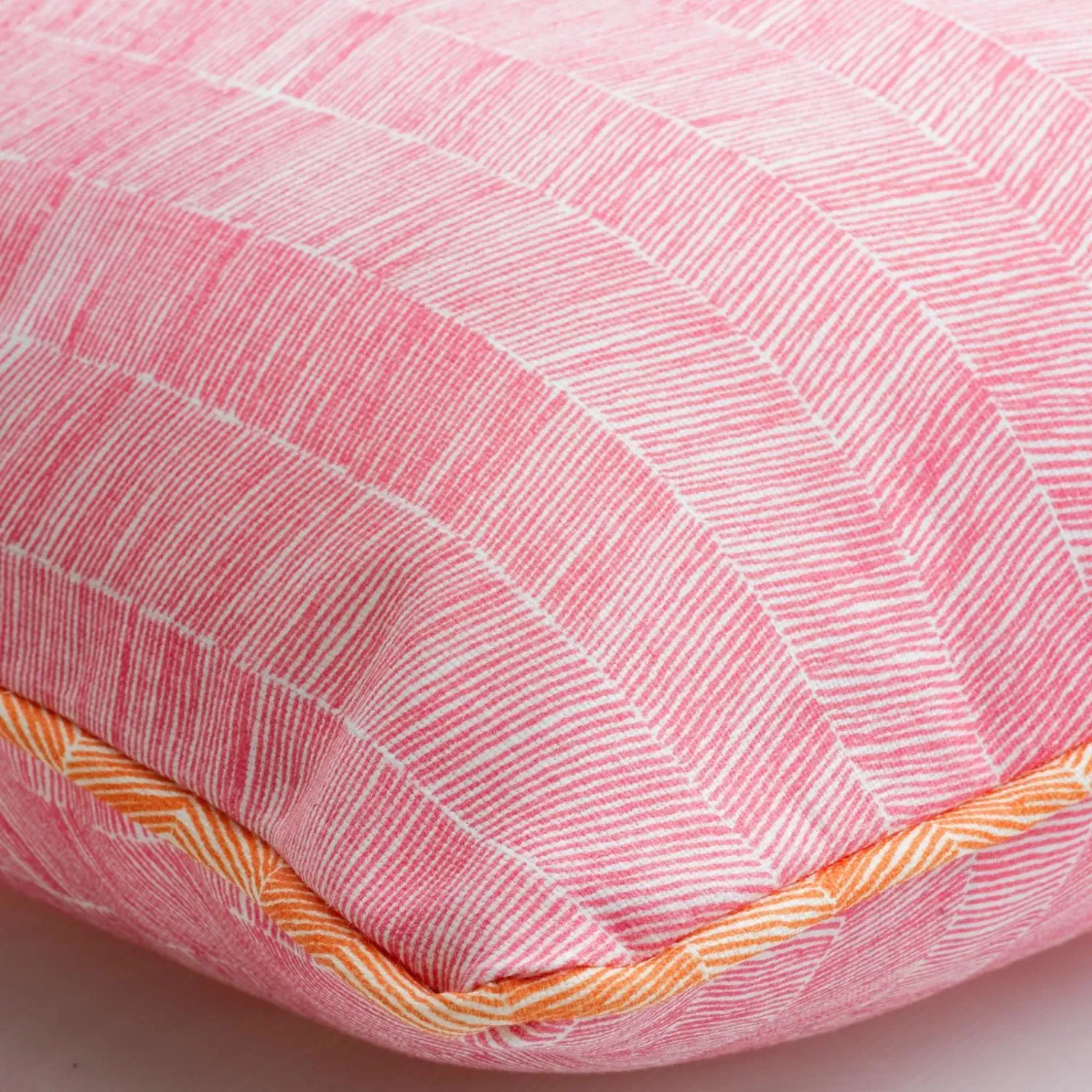 Delta Tropic Rectangular Outdoor Cushion - Pink, Hollowfibre alternate view