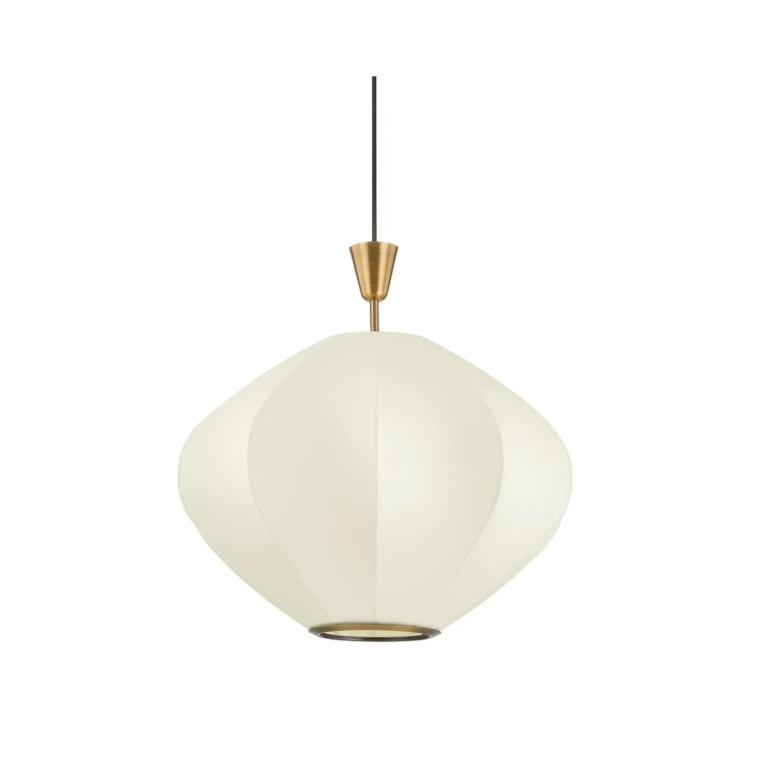 Pendant Light Japandi Design - Brass, Patina Finish product