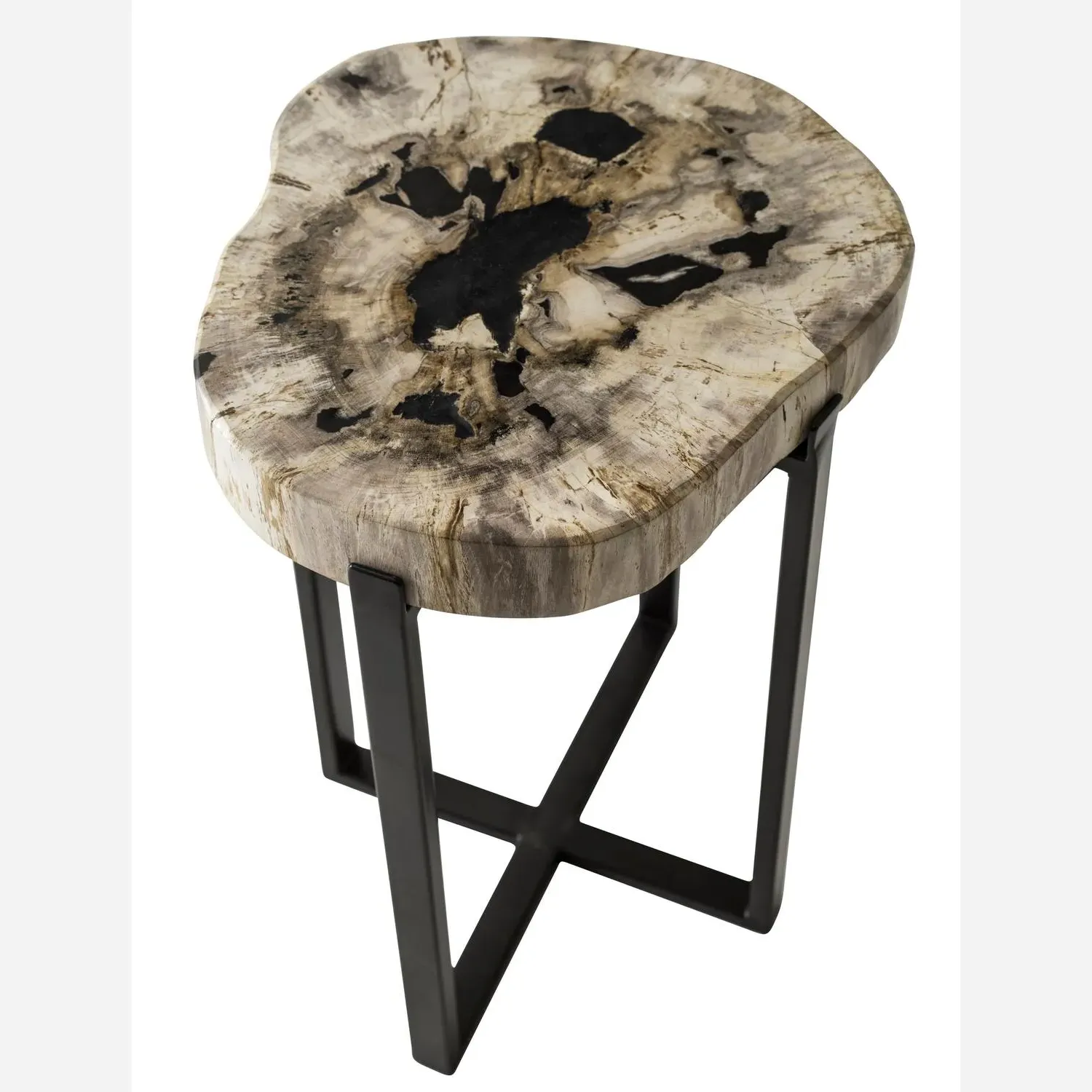 Peter Disc Side Table - Natural, Wood product