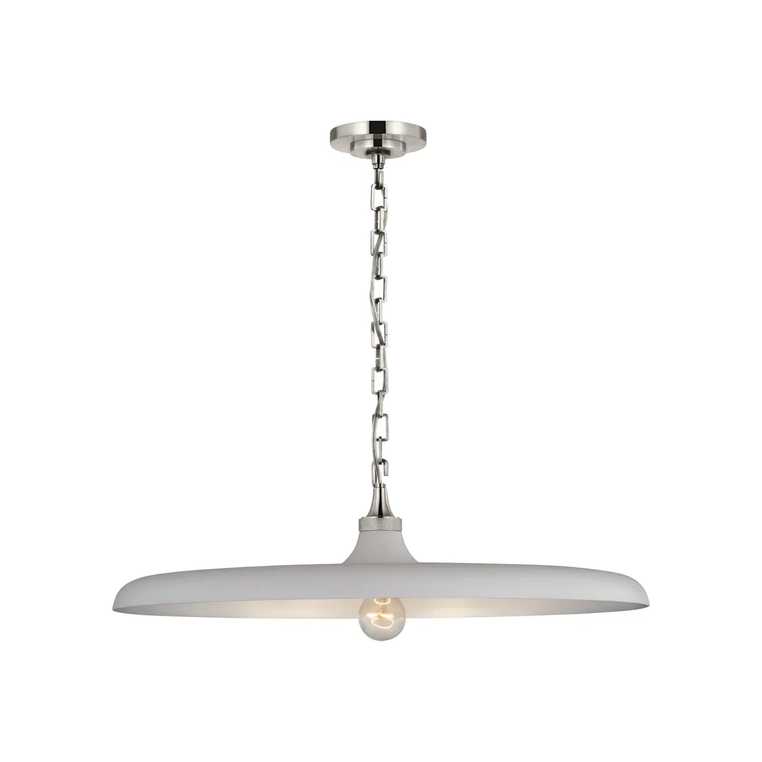 Piatto Pendant Light - Polished Nickel product