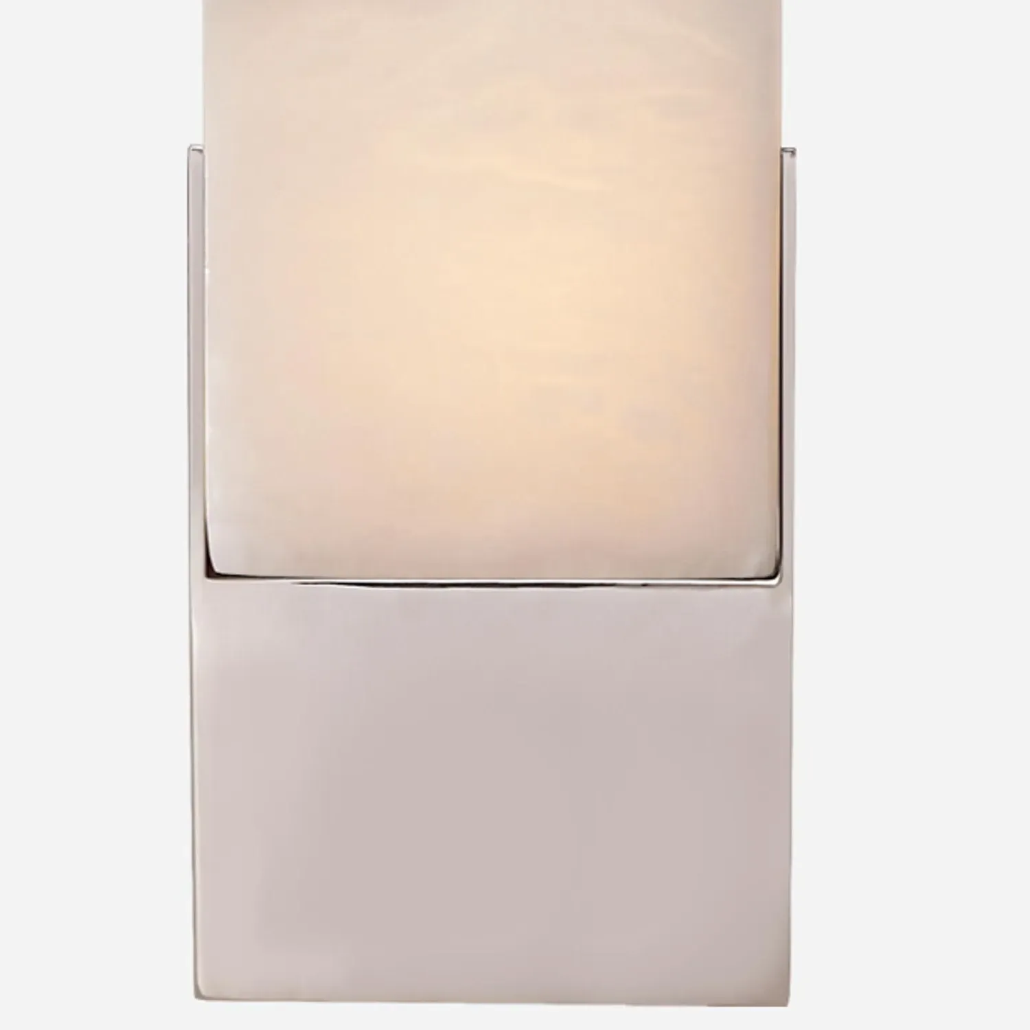 Rectangular Wall Light - Polished Nickel alternate view