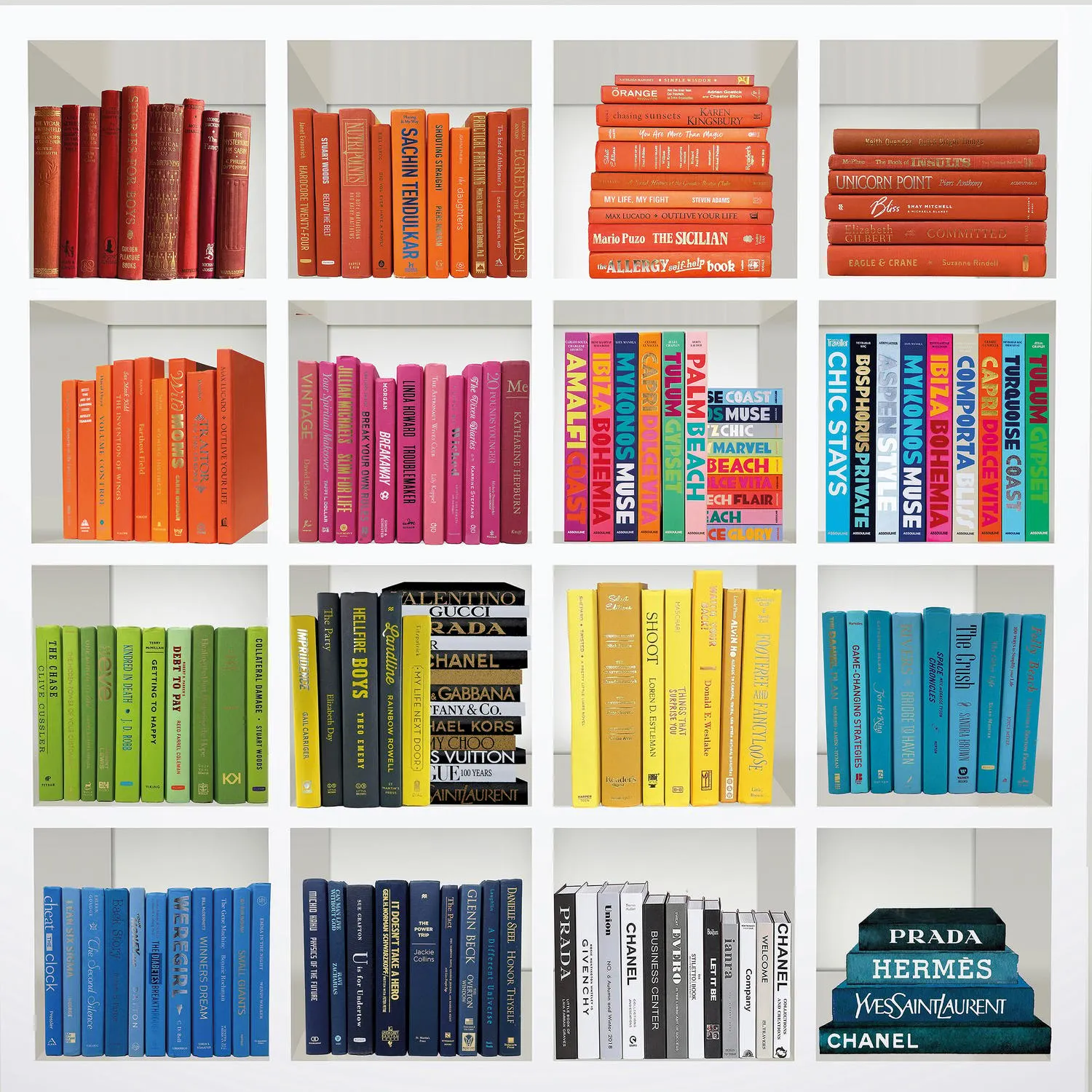 Rhythm Of Colour Square Wall Art - 120x120cm product
