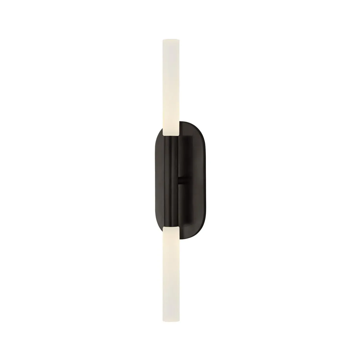 Rousseau Wall Light - Bronze, Etched Crystal product