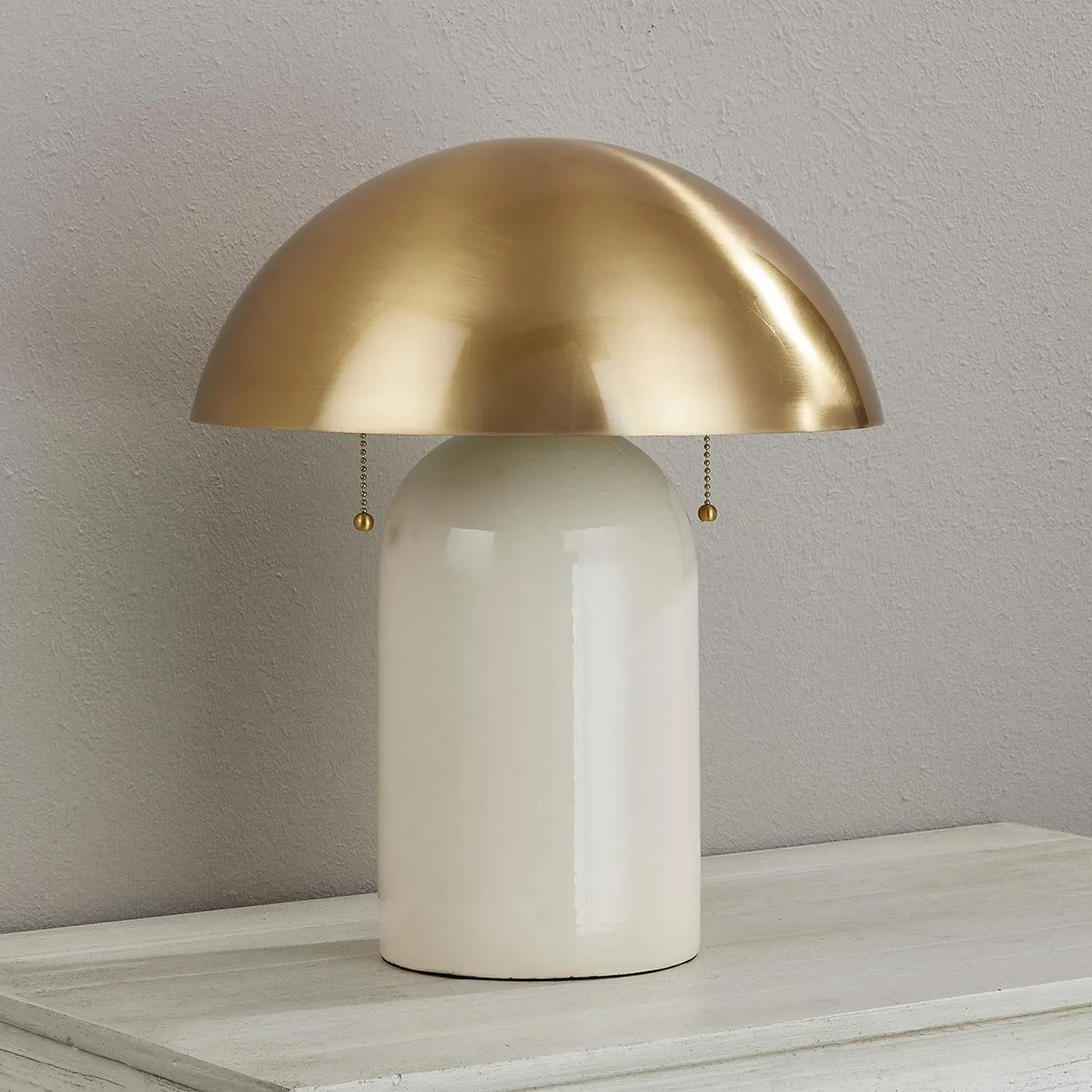 Gaia Table Lamp - Brass, Ceramic alternate view