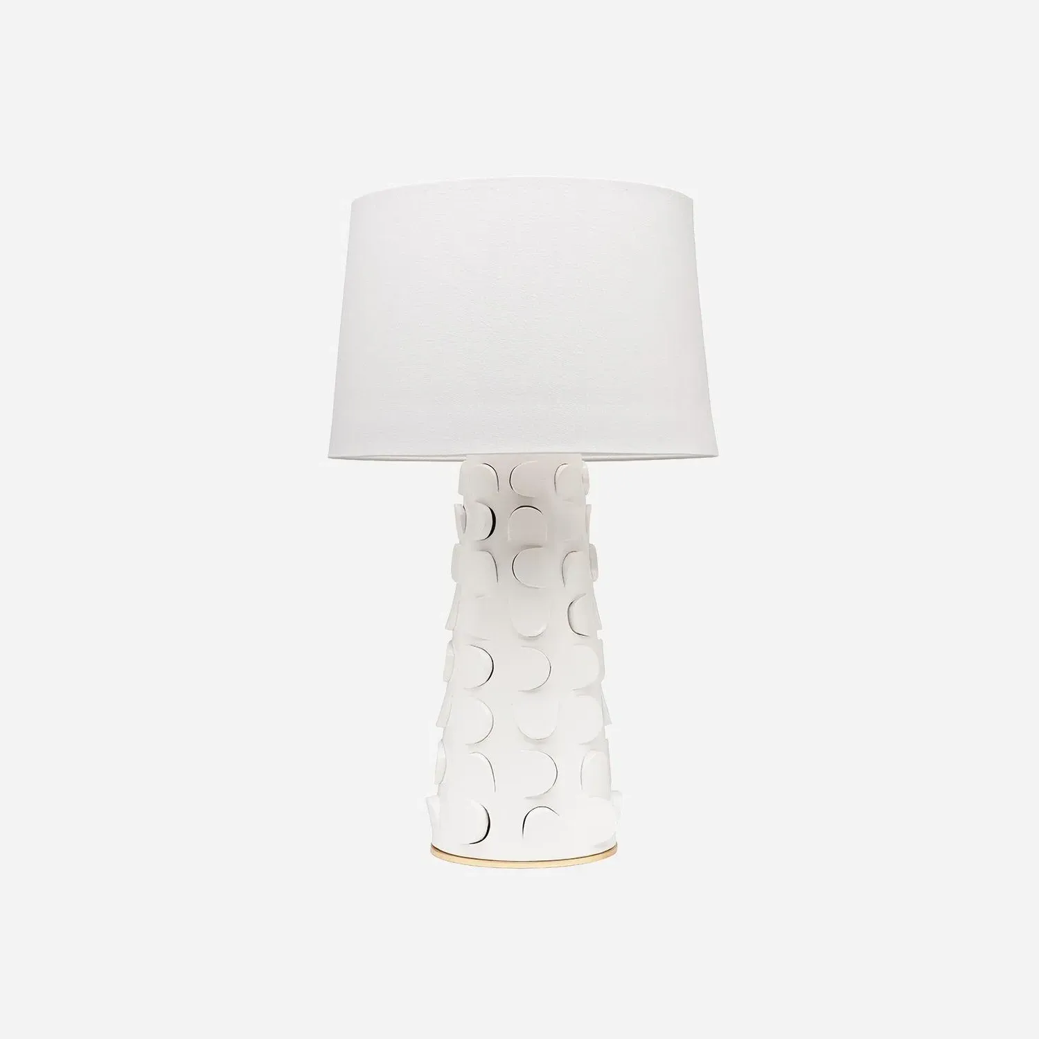 Naomi Table Lamp - White, Ceramic product