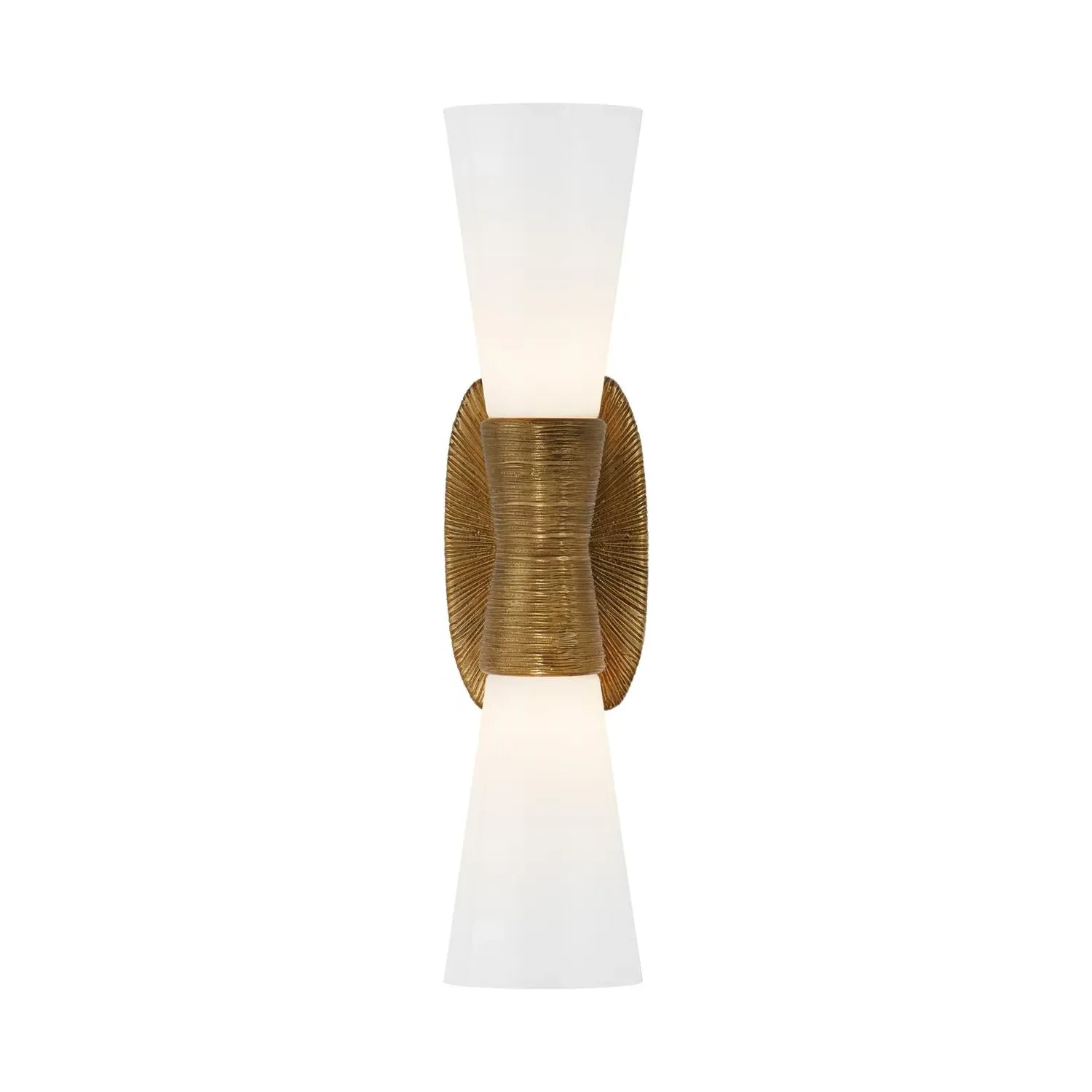 Small Double Wall Light - Gold, Metal product