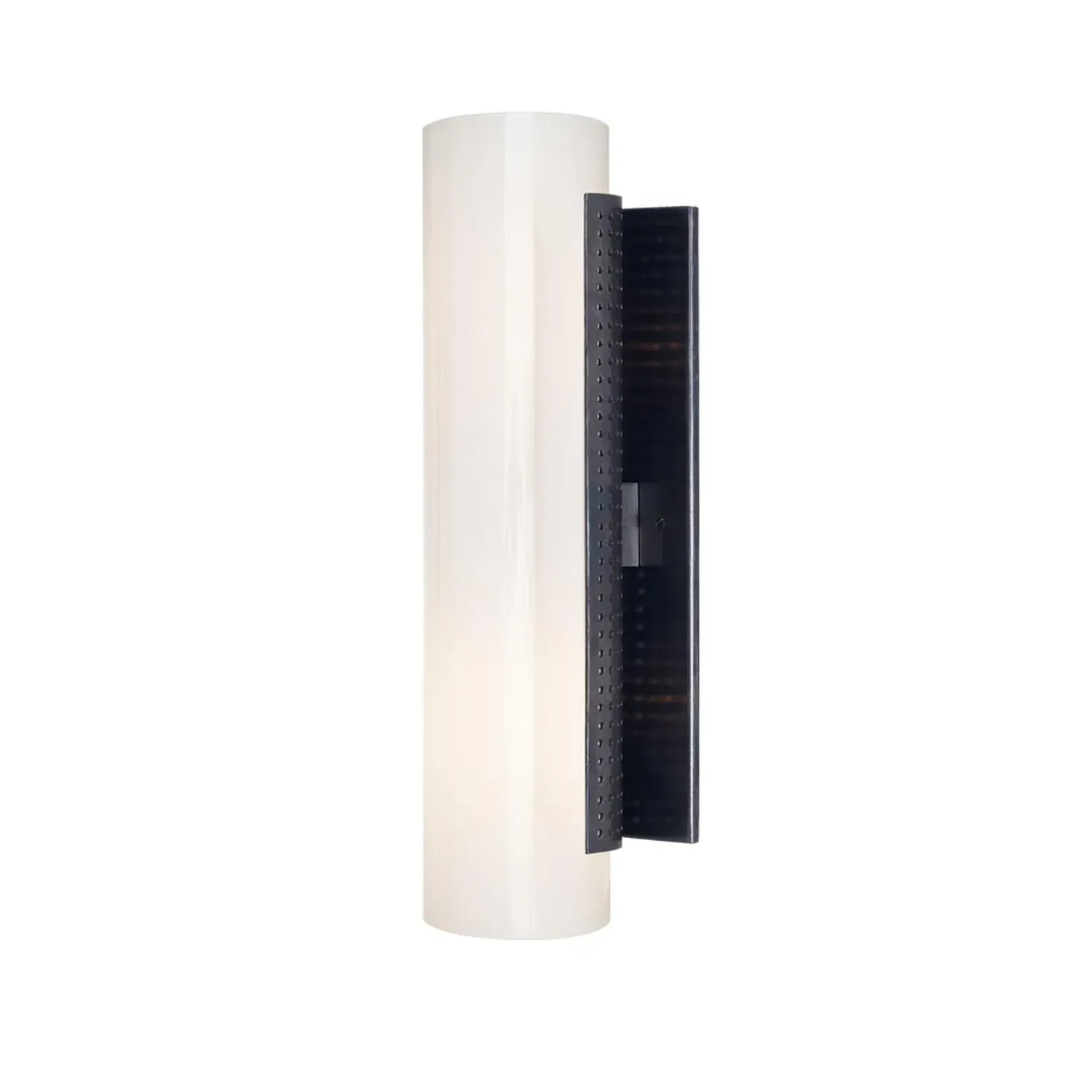 Small Wall Light with Glass Shade - Bronze product