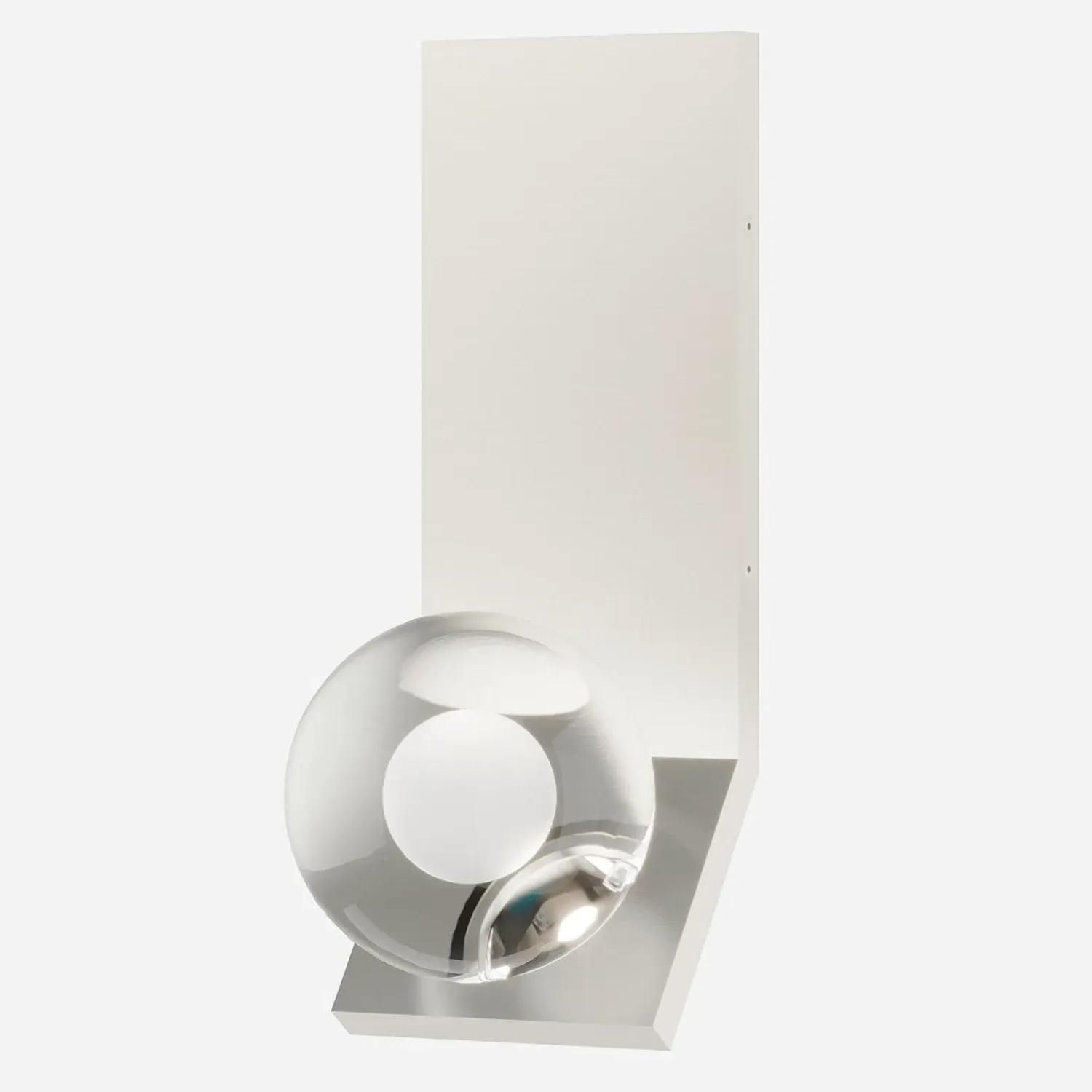Sphere Wall Light with Crystal - Polished Nickel product