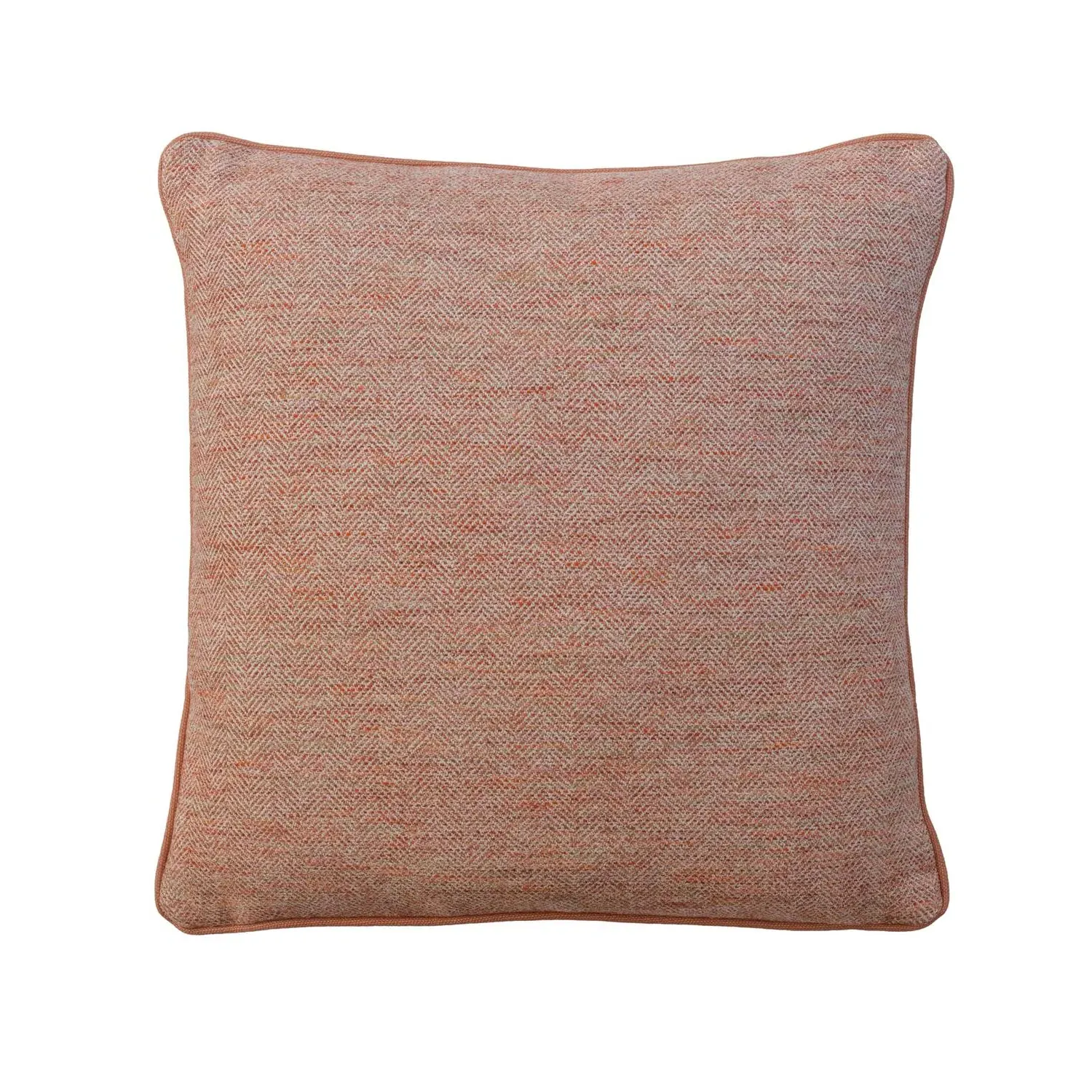 Square Feather Cushion with Piping - Amaretti, Cotton product