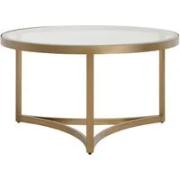 Sundance Medium Coffee Table - Weathered Brass by Andrew Martin, image 3