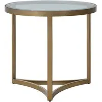 Sundance Side Table - Weathered Brass by Andrew Martin, image 3