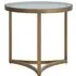 Sundance Side Table - Weathered Brass by Andrew Martin, image 4