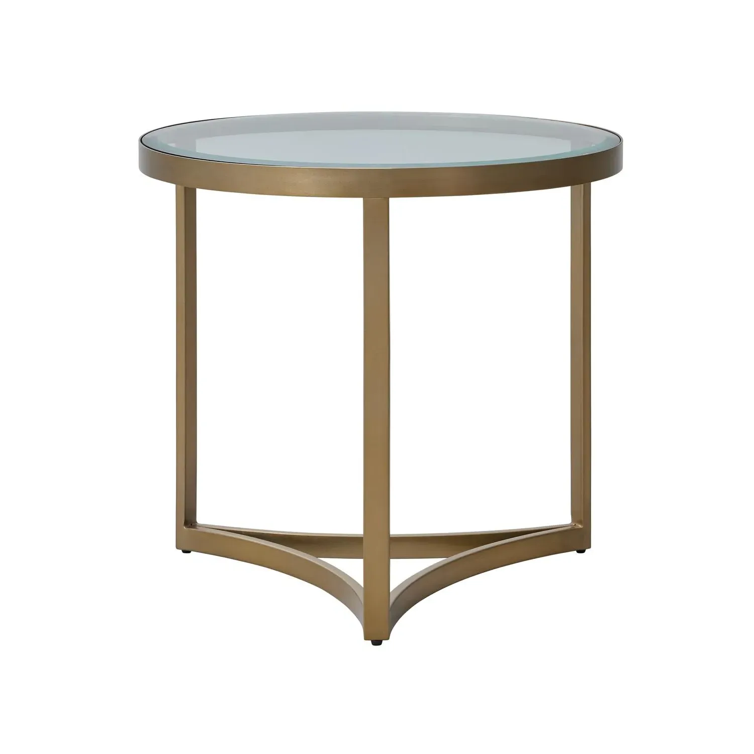 Sundance Side Table - Weathered Brass by Andrew Martin