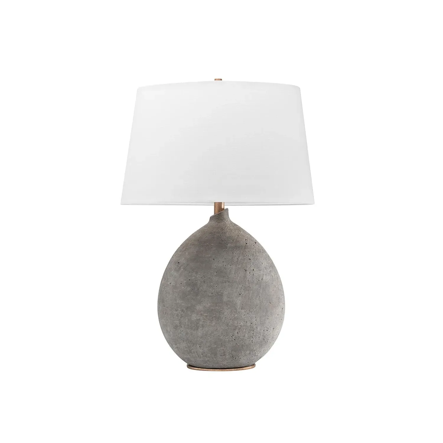 Denali Table Lamp - Grey, Ceramic product