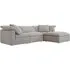 Truman Junior Sectional Sofa - Weathered Linen Grey by Andrew Martin, image 4