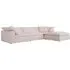 Truman Large Sectional Sofa - Weathered Linen Stone by Andrew Martin, image 4
