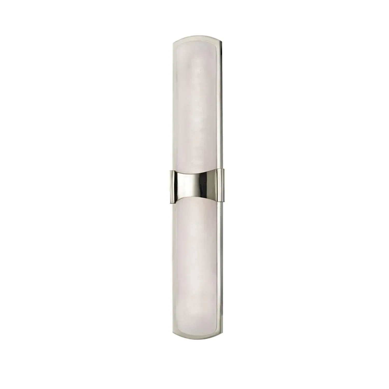 Valencia Small Wall Light - Polished Nickel, Alabaster alternate view