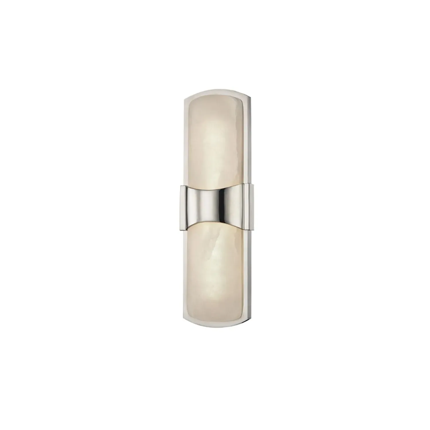 Valencia Small Wall Light - Polished Nickel, Alabaster product