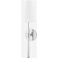 Wall Light with Acrylic Rods - Nickel, Metal alternate view